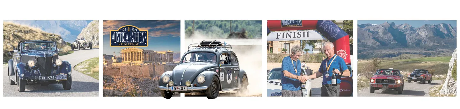 Austria to Athens Challenge scenes