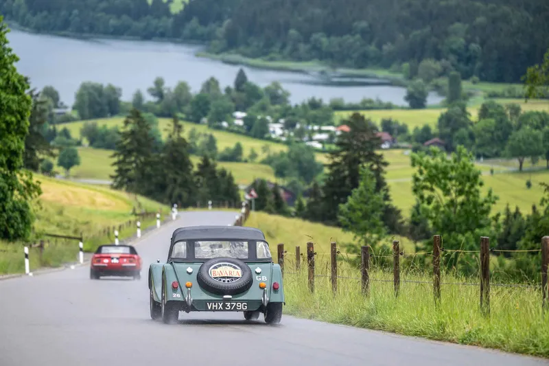E-TYPE EXCELS ON RALLY THE GLOBE'S 'BRILLIANT' CARRERA BAVARIA