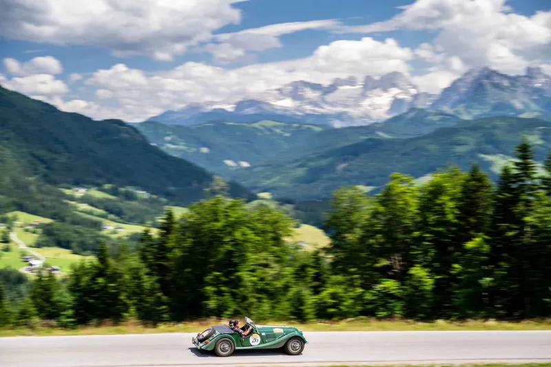 E-TYPE EXCELS ON RALLY THE GLOBE'S 'BRILLIANT' CARRERA BAVARIA