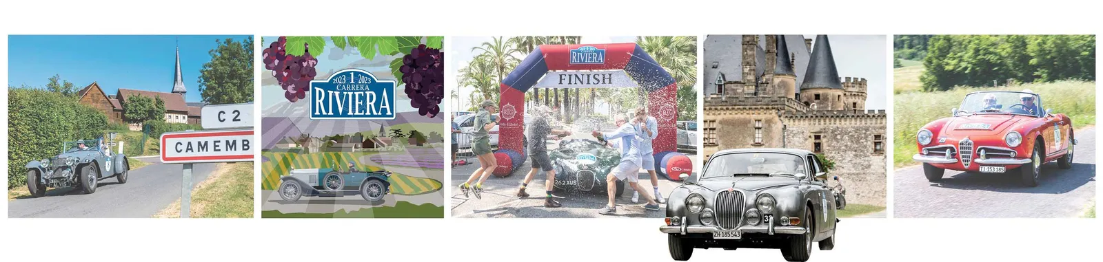 Carrera Riviera scenes
