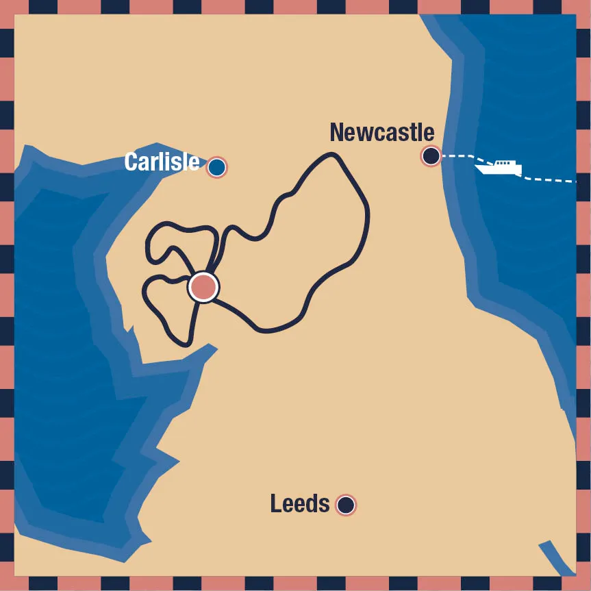 Generations Rally 2022 route map