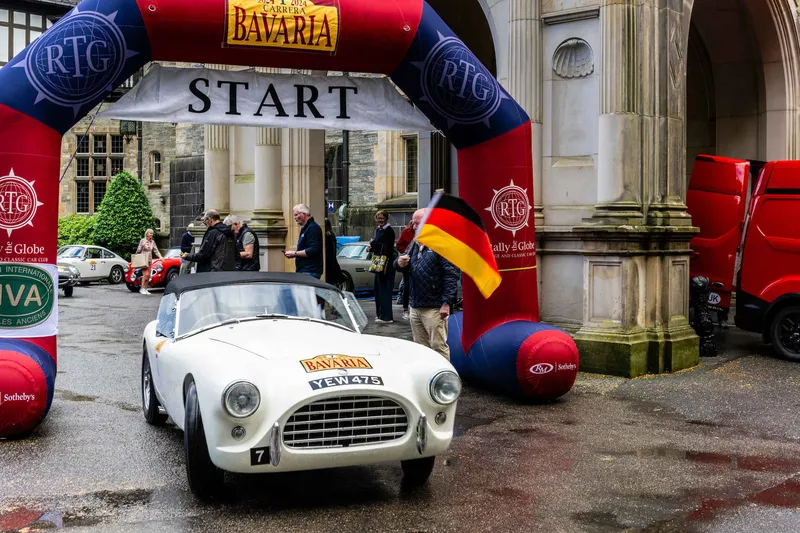 E-TYPE EXCELS ON RALLY THE GLOBE'S 'BRILLIANT' CARRERA BAVARIA
