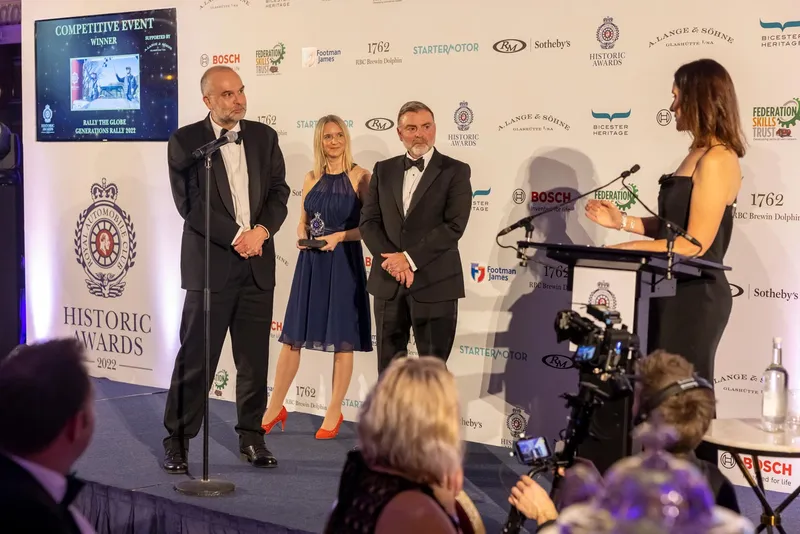 GENERATIONS RALLY WINS PRESTIGIOUS RAC AWARD