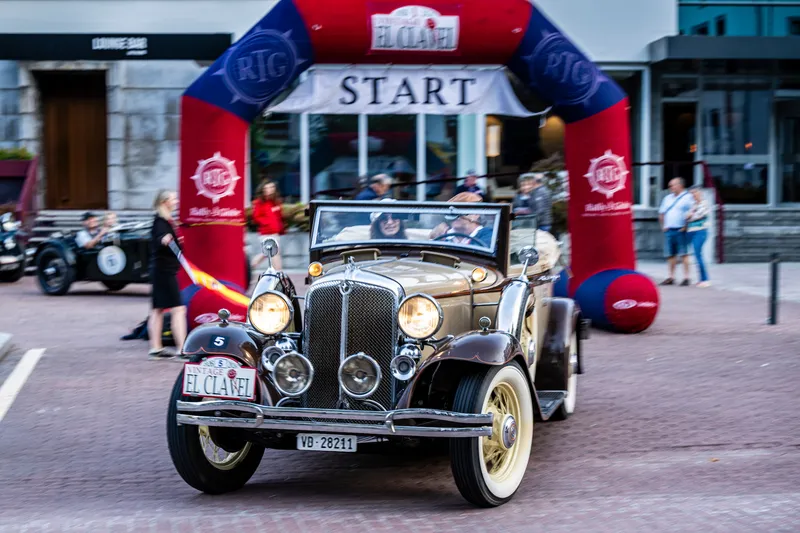 RAC RALLY-WINNING FRAZER NASH-BMW CONQUERS RALLY THE GLOBE'S INAUGURAL VINTAGE EL CLAVEL