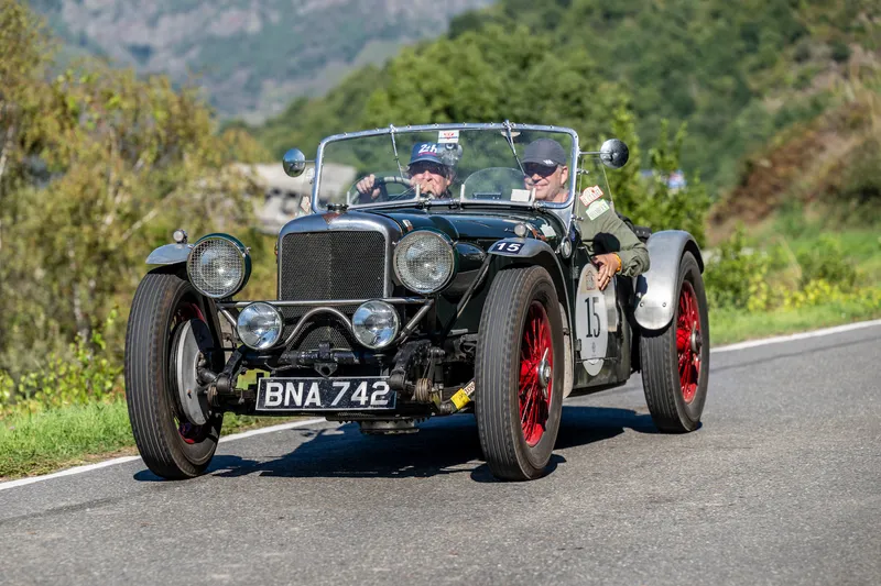 RAC RALLY-WINNING FRAZER NASH-BMW CONQUERS RALLY THE GLOBE'S INAUGURAL VINTAGE EL CLAVEL