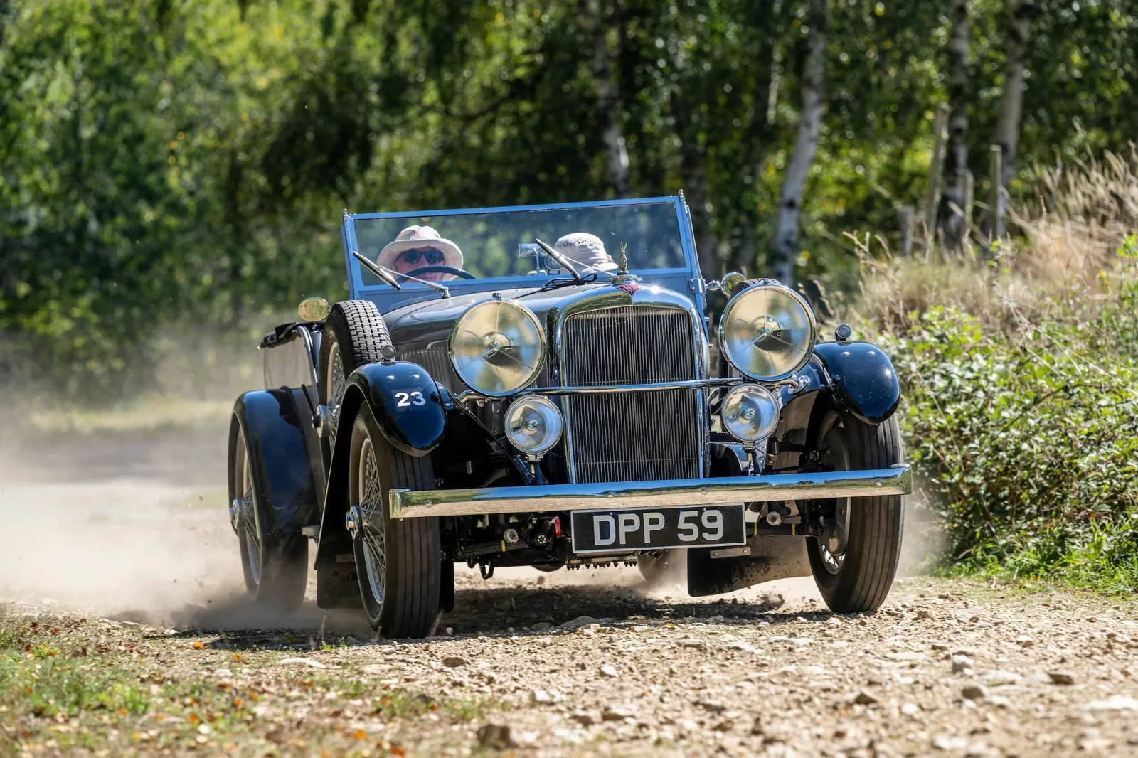 RAC RALLY-WINNING FRAZER NASH-BMW CONQUERS RALLY THE GLOBE'S INAUGURAL VINTAGE EL CLAVEL