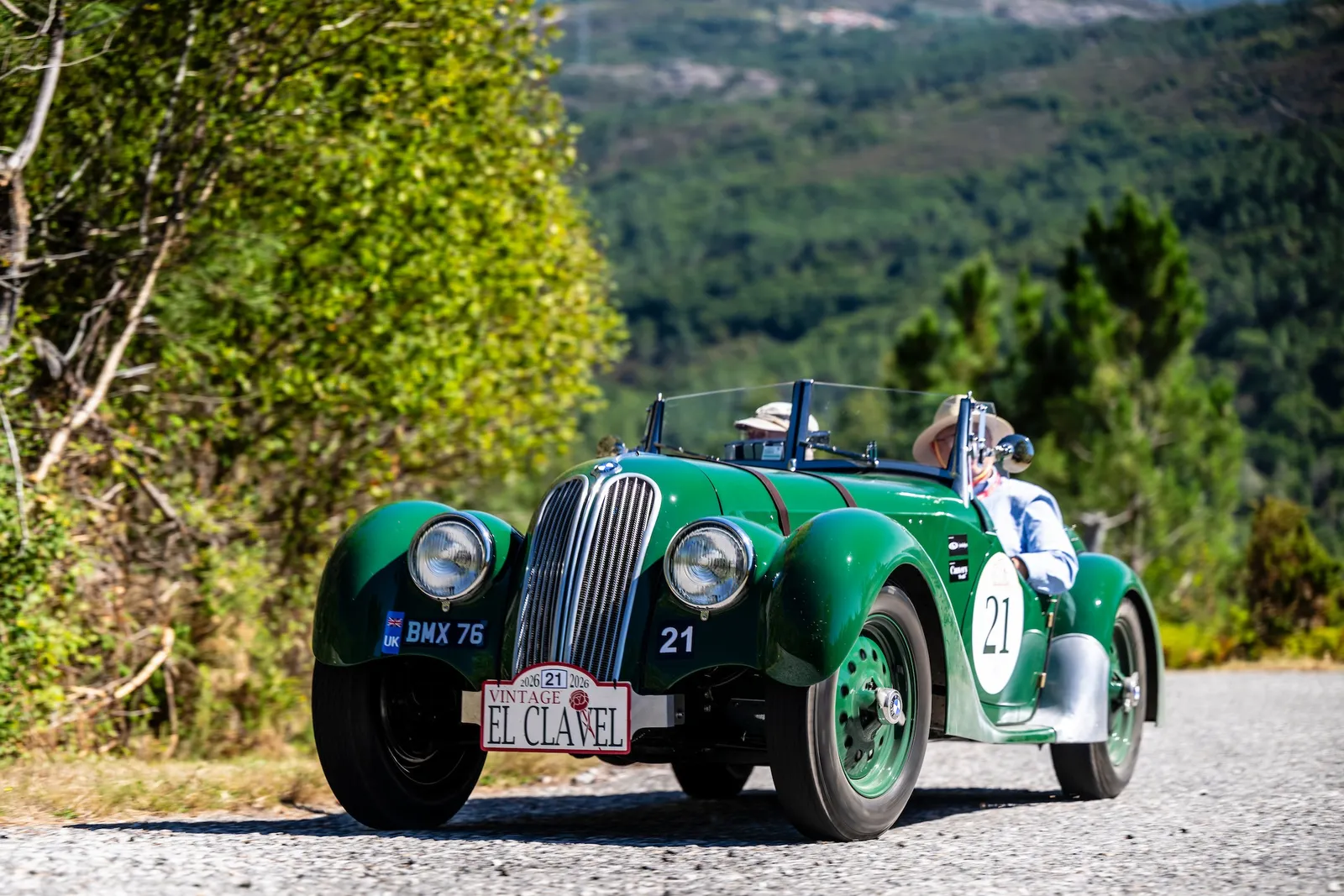 RAC RALLY-WINNING FRAZER NASH-BMW CONQUERS RALLY THE GLOBE'S INAUGURAL VINTAGE EL CLAVEL