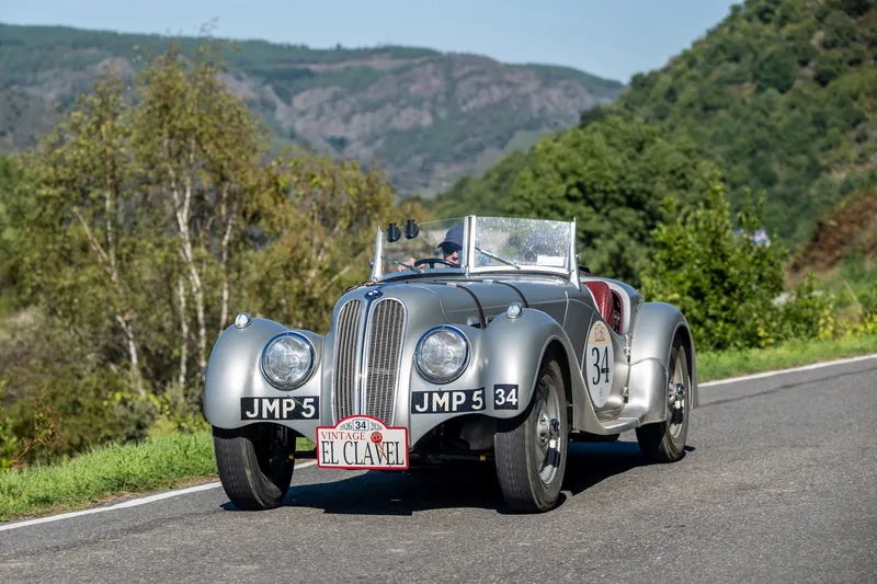 RAC RALLY-WINNING FRAZER NASH-BMW CONQUERS RALLY THE GLOBE'S INAUGURAL VINTAGE EL CLAVEL