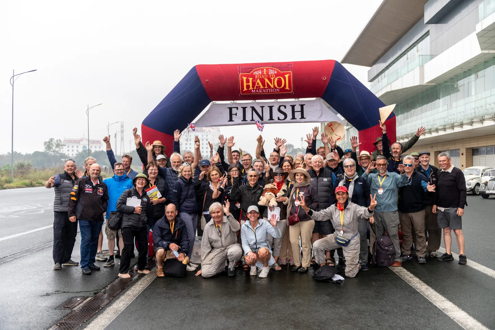 ROVER RULES ON RALLY THE GLOBE’S EPIC ROAD TO HANOI MARATHON