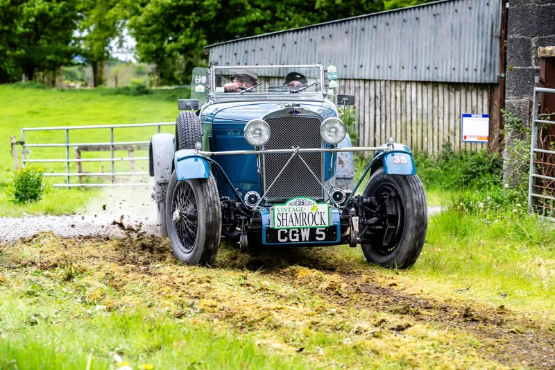 STUNNING SS JAGUAR POUNCES TO TAKE VINTAGE SHAMROCK SPOILS