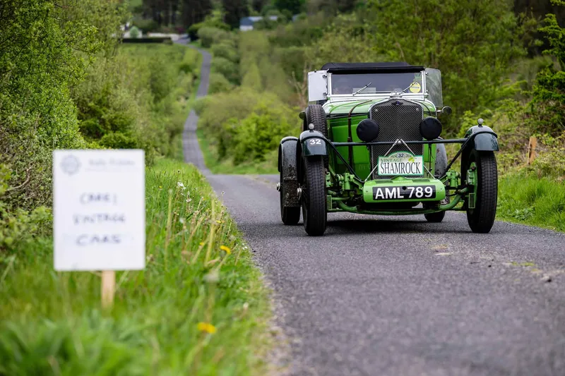 STUNNING SS JAGUAR POUNCES TO TAKE VINTAGE SHAMROCK SPOILS