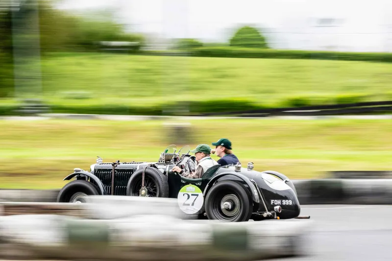 STUNNING SS JAGUAR POUNCES TO TAKE VINTAGE SHAMROCK SPOILS