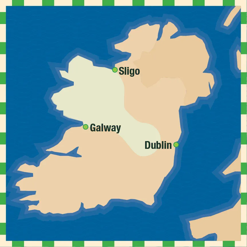 Vintage Shamrock 2024 route map