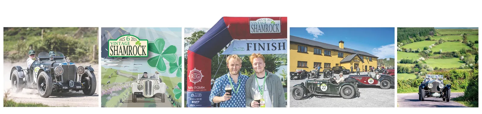 Vintage Shamrock 2025 scenes