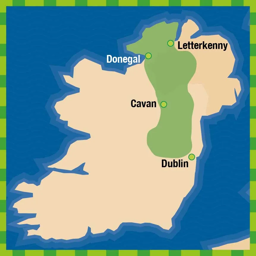 Vintage Shamrock 2027 route map